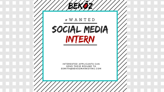 Wanted: Social Media Intern