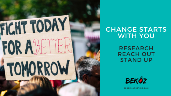 Change Starts with You – Stand Up!